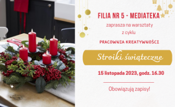 Świąteczne warsztaty w Mediatece